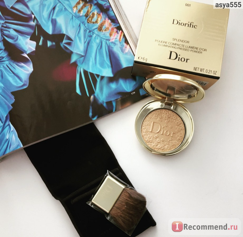 Хайлайтер Dior Diorific Splendor Illuminating Pressed Powder фото