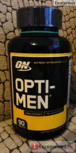 Спортивное питание Optimum Nutrition OPTI-MEN фото