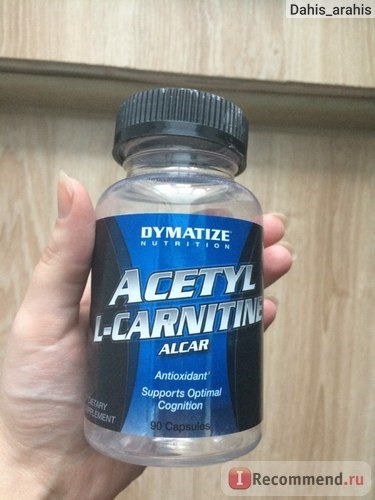 Спортивное питание Dymatize Acetyl L-Carnitine 500 mg фото