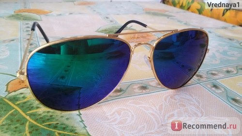 Солнцезащитные очки Aliexpress 16 colors fashion supper star sunglasses UV protection optical Aviator sun glasses men & women free shipping фото