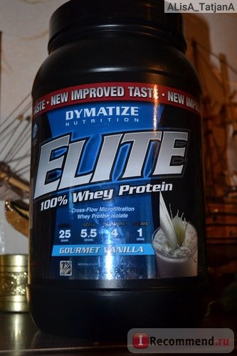 Спортивное питание Dymatize Elite Whey Protein(78% протеина) фото