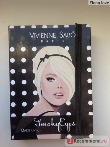 Тени для век Vivienne sabo Набор для макияжа классический SMOKY EYES MAke-up KIT фото