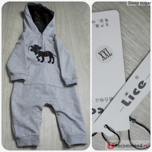 Комбинезон Aliexpress Baby Winter Romper 2015 Fashion Brand Baby Moda Roupas Bebe Long Sleeve Hooded Cotton Rompers Newborn Boy Baby Winter Romper фото