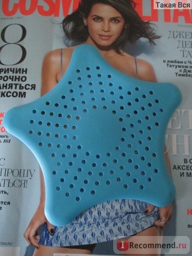 Ситечко на сливное отверстие для ванной и душа Aliexpress Hot New Vogue Cute Starfish Floor Drain Hair Stopper Bath Catcher Sink Strainer Sewer Filter Shower Cover 4 Colors Cheap Z1 фото