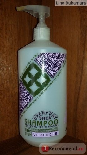 Шампунь Everyday Shea Moisturizing Shampoo, Lavender (Увлажняющий шампунь, Лаванда) фото