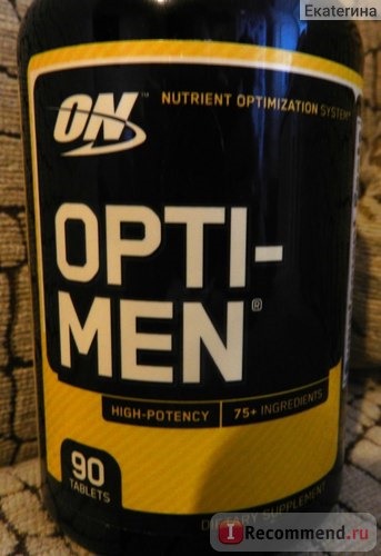 Спортивное питание Optimum Nutrition OPTI-MEN фото