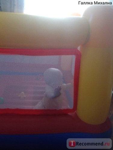 Детский надувной батут Intex Jump-o-Lene фото