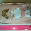 Пенал Aliexpress Small fresh and lovely little girl doll stationery multifunctional bag retro PU stationery box фото