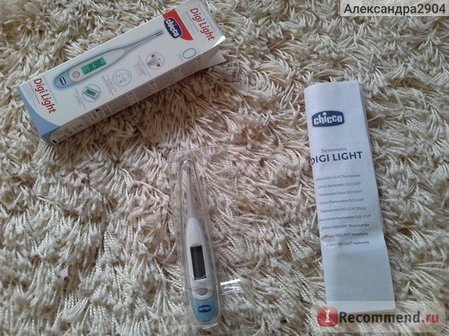 Электронный термометр Chicco Digi light фото