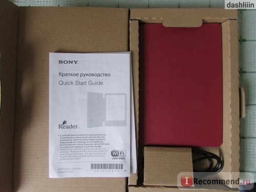 Электронная книга Sony PRS-T3 Reader фото