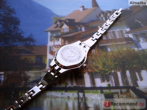Наручные часы Tinydeal Elegant Mini Slender Stainless Steel Round Case Quartz Wrist Watch Bracelet for Lady Girl Woman - Black Dial W5-0063 фото