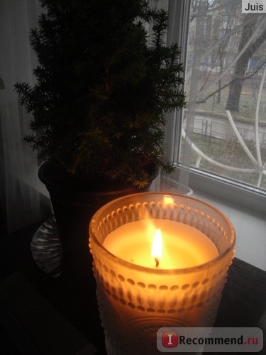 Свеча декоративная, ароматная IKEA VINTER 2015 фото