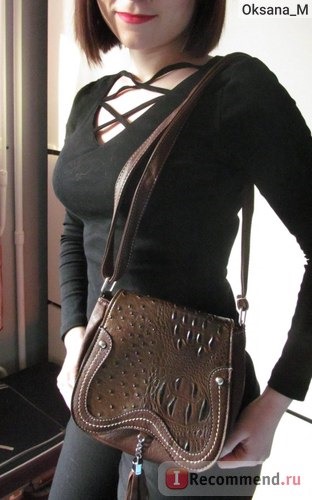 Сумка Aliexpress Women Messenger Bags 2016 Fashion Alligator Women Bags Concave And Convex Texture Shoulder Bags Tassel Crossbody Bags NWW016 фото