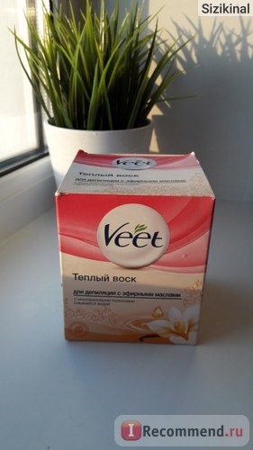 Теплый воск Veet Salon с эфирными маслами фото