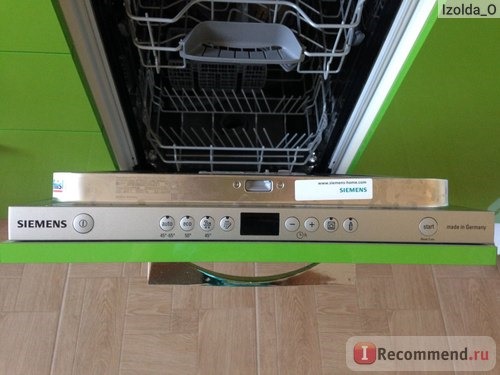 Встраиваемая посудомоечная машина Siemens SR64M001RU/21 фото