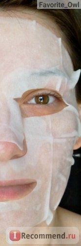 Тканевая маска для лица LIMONI Суперувлажняющая с гиалуроновой кислотой SHEET MASK WITH HYALURONIC ACID фото