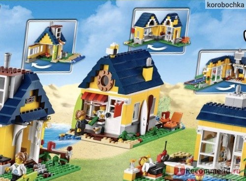 Конструктор LEGO Creator 31035 Домик на пляже фото
