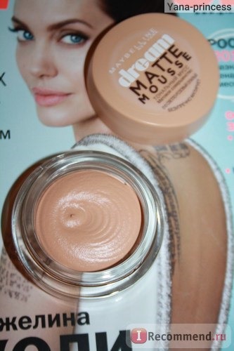 Тональный мусс для лица MAYBELLINE dream matte mousse фото