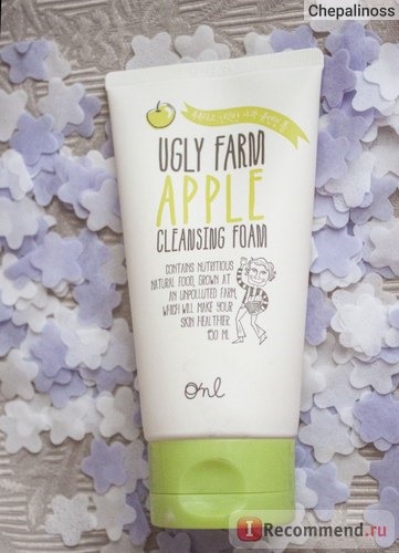 Пенка для умывания Onl Ugly Farm Apple Cleansing Foam фото