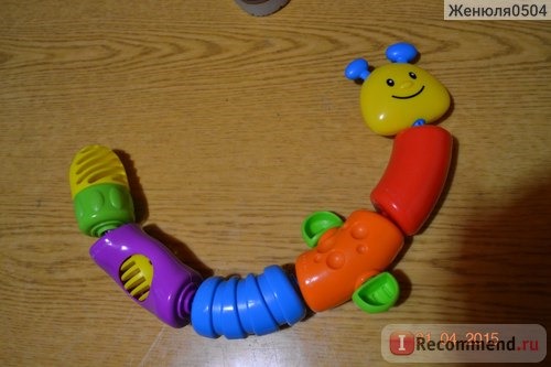 Fisher-Price Гусеница разборная фото