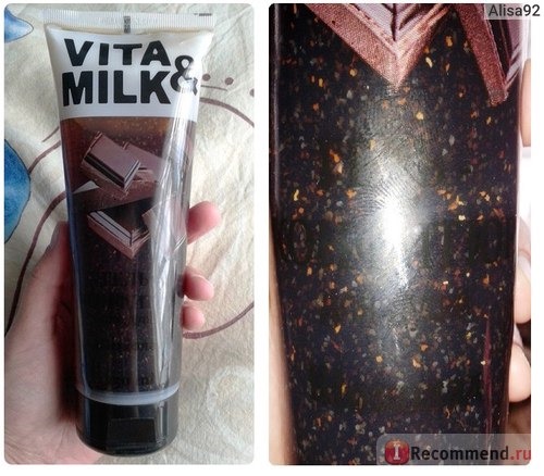 Гель-конфитюр для душа Vita&Milk Шоколад фото