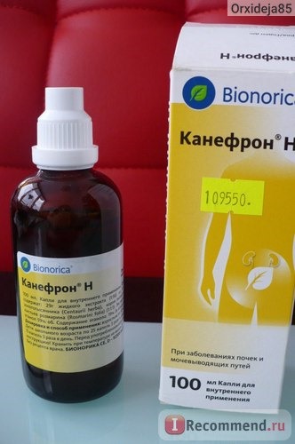 Гомеопатия Bionorica КАНЕФРОН Н (CANEPHRON N) фото