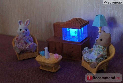 Happy Family Набор мебели для гостиной с аквариумом 8016В фото