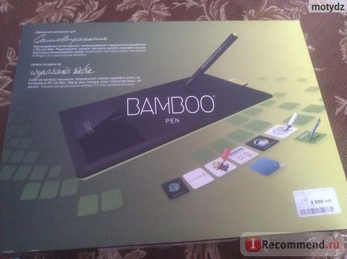 Графический планшет WACOM Bamboo Pen CTL-470 фото