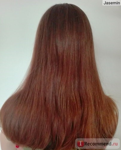 Результат применения шампуня для волос Garnier Botanic Therapy Respons «Кокосовая вода и гель алоэ вера».