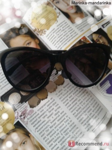 Солнцезащитные очки Aliexpress Leather Metal Chain Sunglass Women 2016 Vintage Sunglasses Women Brand Designer Cat Eye Glasses Retro oculos de sol feminino фото