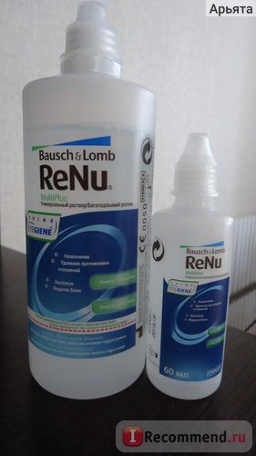 Раствор для контактных линз Bausch&Lomb Renu Multiplus фото