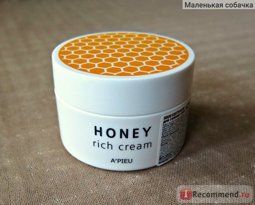 Крем для лица A'pieu Honey rich cream для сияния кожи медовый фото