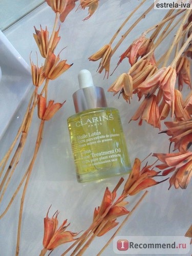 Масло косметическое Clarins Huile Lotus Face Treatment Oil для лица 