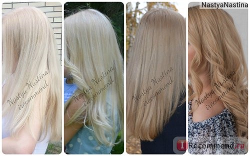 Волосы после окрашивании краской Estel 2014-2016 гг