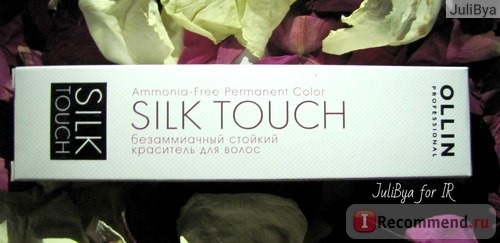 Краска для волос Ollin professional безаммиачный стойкий краситель Ollin Silk Touch