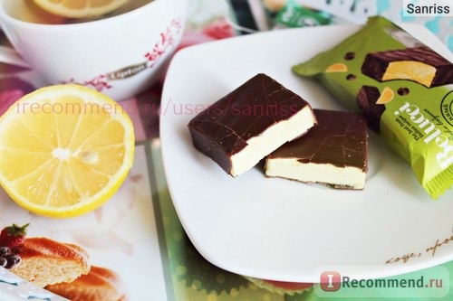 Конфеты Яшкино Belucci Суфле воздушное с лимонным вкусом фото