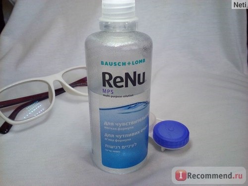 Раствор для контактных линз ReNu MPS multi-purpose solution фото