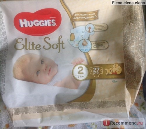 Подгузники Huggies Elite Soft фото