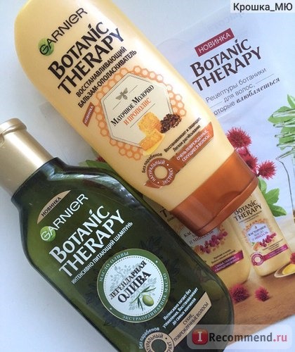 Бальзам-ополаскиватель Garnier Botanic Therapy Восстанавливающий Маточное молочко и Прополис фото