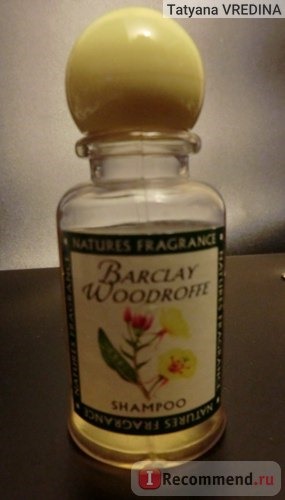 Шампунь Barclay Woodroffe Natures Fragrance 30 ml. фото