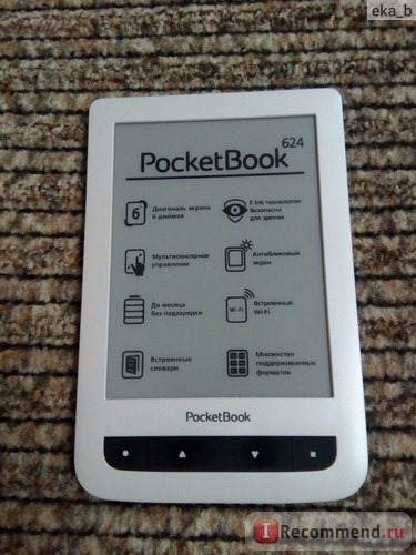 Электронная книга PocketBook 624 фото