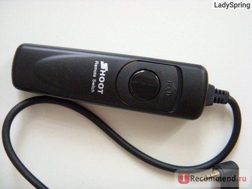 Пульт ДУ для фотоаппарата (GODOX) RC-C1 Remote Shutter Release Cord for Canon EOS 1100D 600D 550D PowerShot G10 VRC-127007 фото