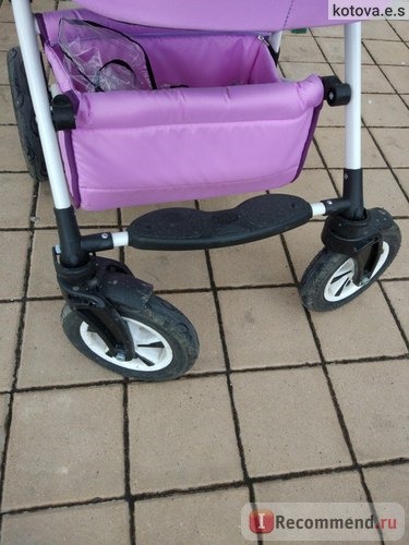 Коляска 2-в-1 Baby Cooper фиолетовый/пурпурный фото