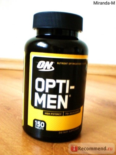 Спортивное питание Optimum Nutrition OPTI-MEN фото