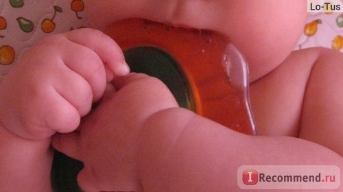Прорезыватель с водой Canpol babies двухцветный 