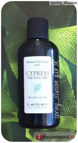 Шампунь Lebel Hair Soap with Cypress (кипарис) фото