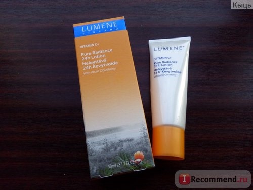 Крем для лица Lumene Vitamin C+ Pure Radiance 24h Lotion фото