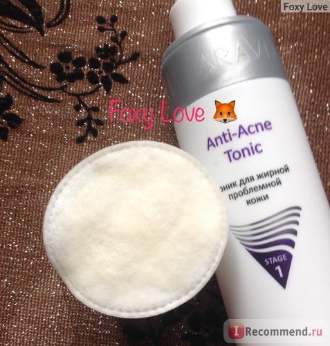 Тоник ARAVIA для жирной проблемной кожи ANTI-ACNE TONIC фото