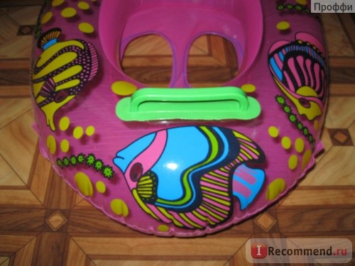 Надувной круг Aliexpress 1pc Baby Seat Swimming Swim Pool Aid Trainer Beach Float Ring Inflatable Random фото