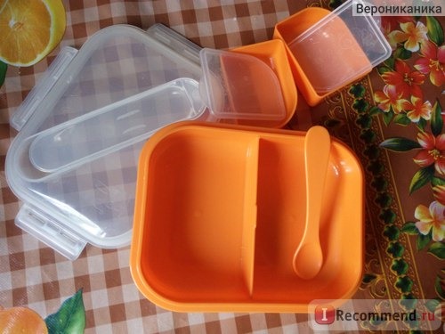 Детская посуда Avent Контейнер для хранения питания , с 6 мес. фото